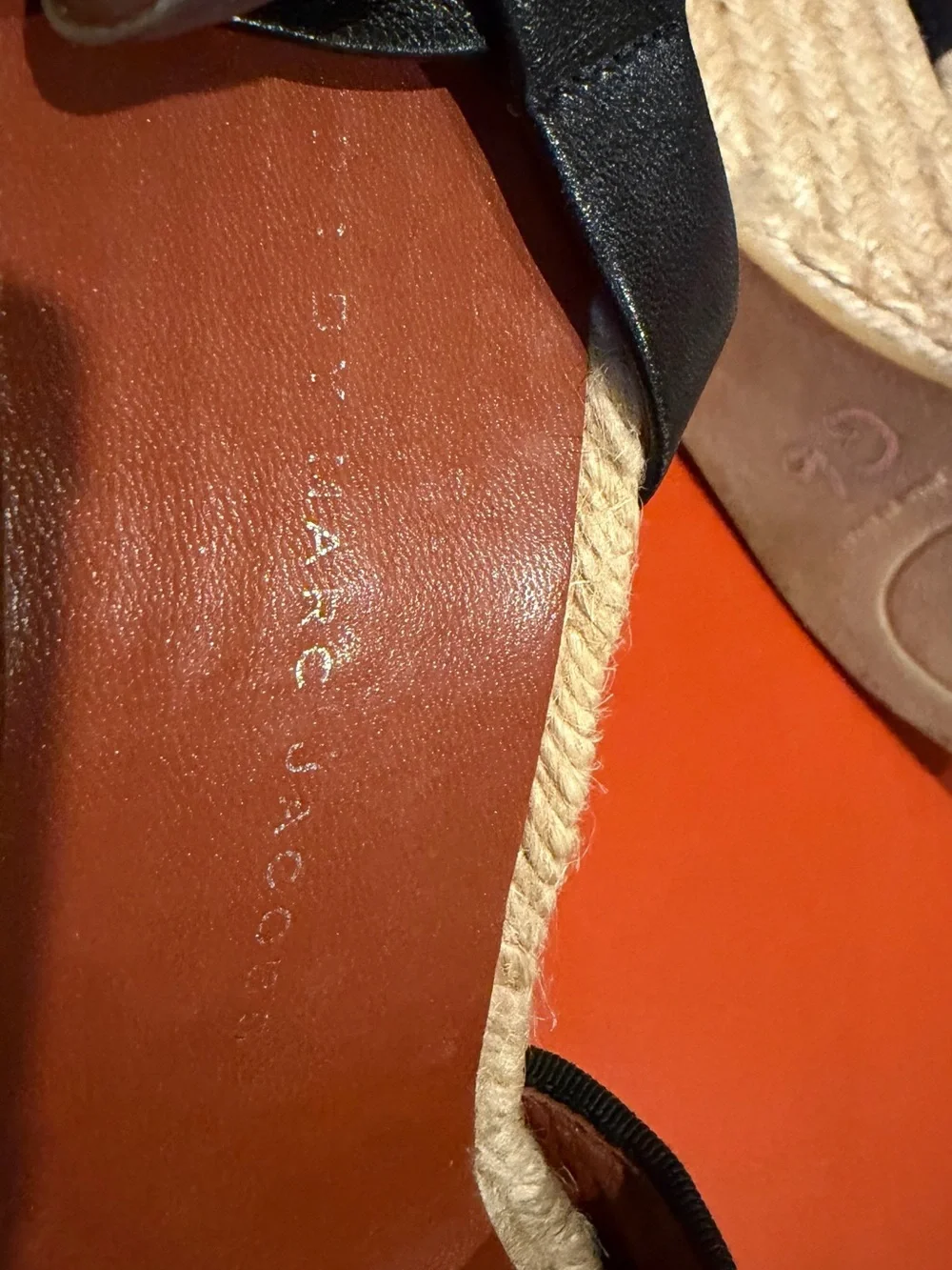 Marc Jacobs striped fabric